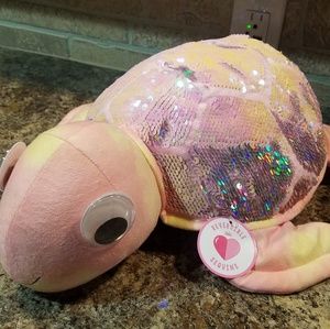 New! Turtle Plush Flip Sequins